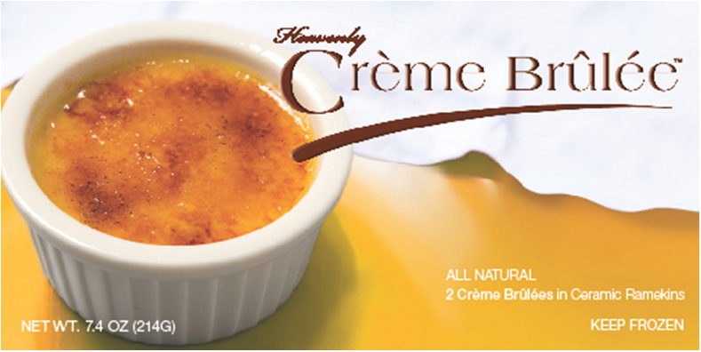 Heavenly Soufflé Crème Brûlée box