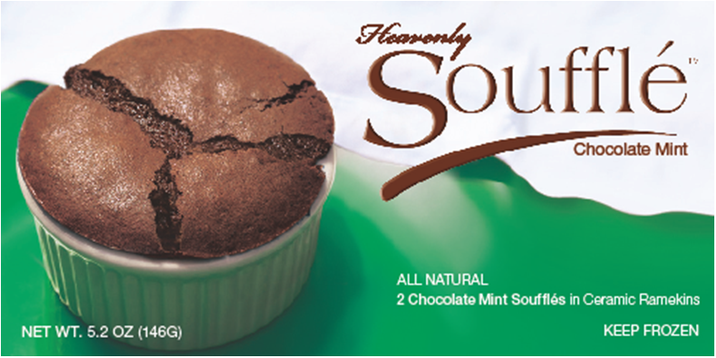 Heavenly Soufflé Mint Chocolate Soufflé box